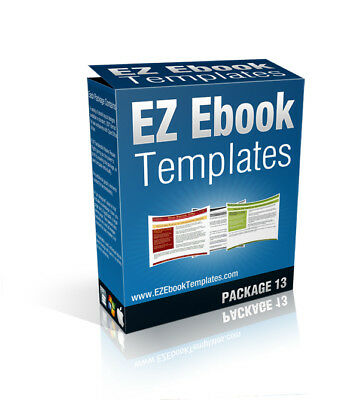 Ebook Design Layout Package - EZ Book Templates - Professional  PDF Books (CD)